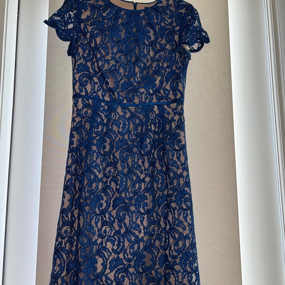 Adrianna Papell Dresses & Skirts - Adrianna Papell Royal Blue Lace Dress